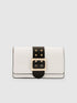 Adrianne Metal Buckle Crossbody Bag